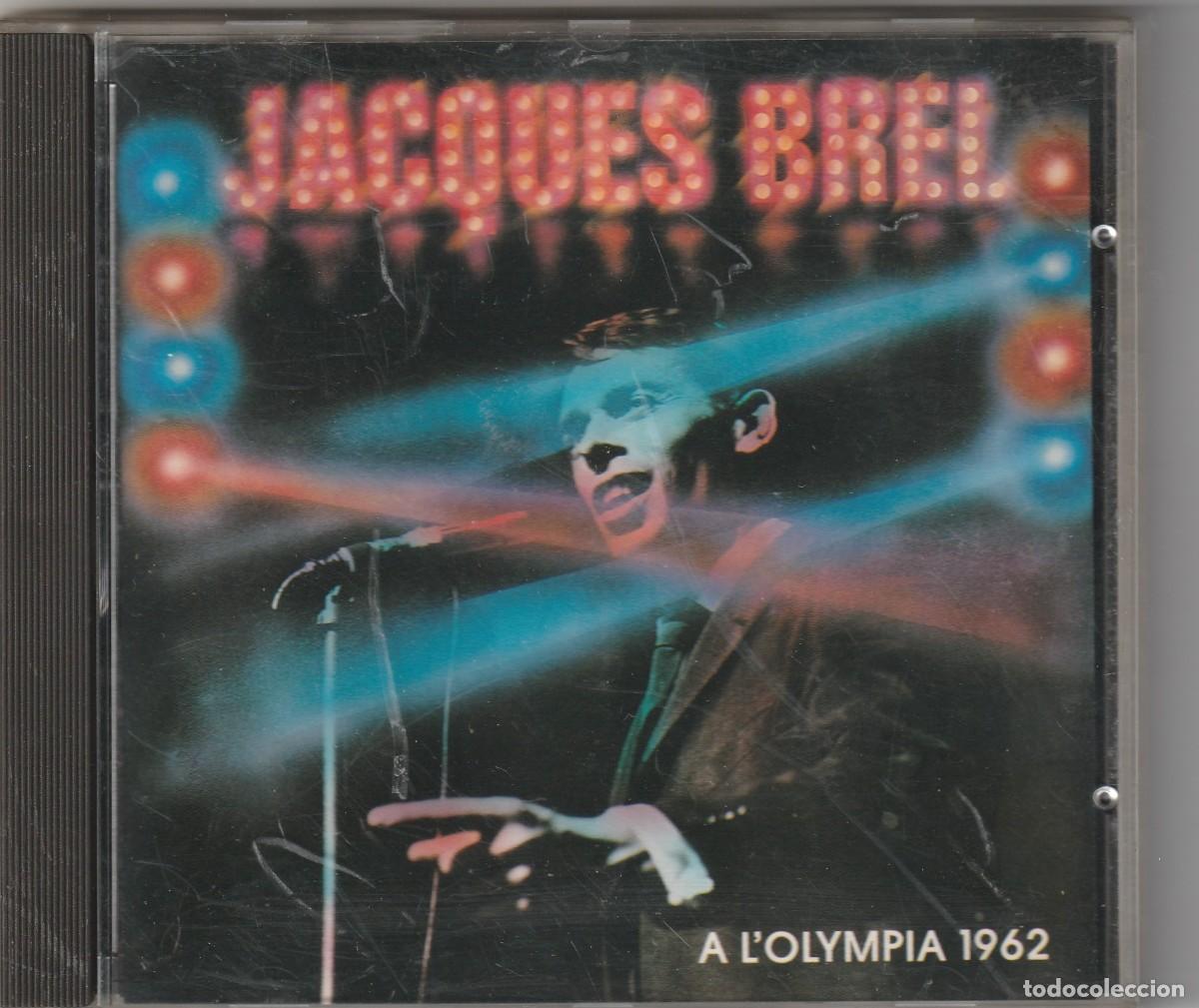 CDs de m&uacute;sica: JACQUES BREL - A LOLYMPIA 1962 (CD PHILIPS) - Foto 1