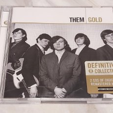 CDs de Música: THEM / GOLD / DEFINITIVE COLLECTION REMASTERED / DOBLE CD-DECCA-2005 / 49 TEMAS / IMPECABLE