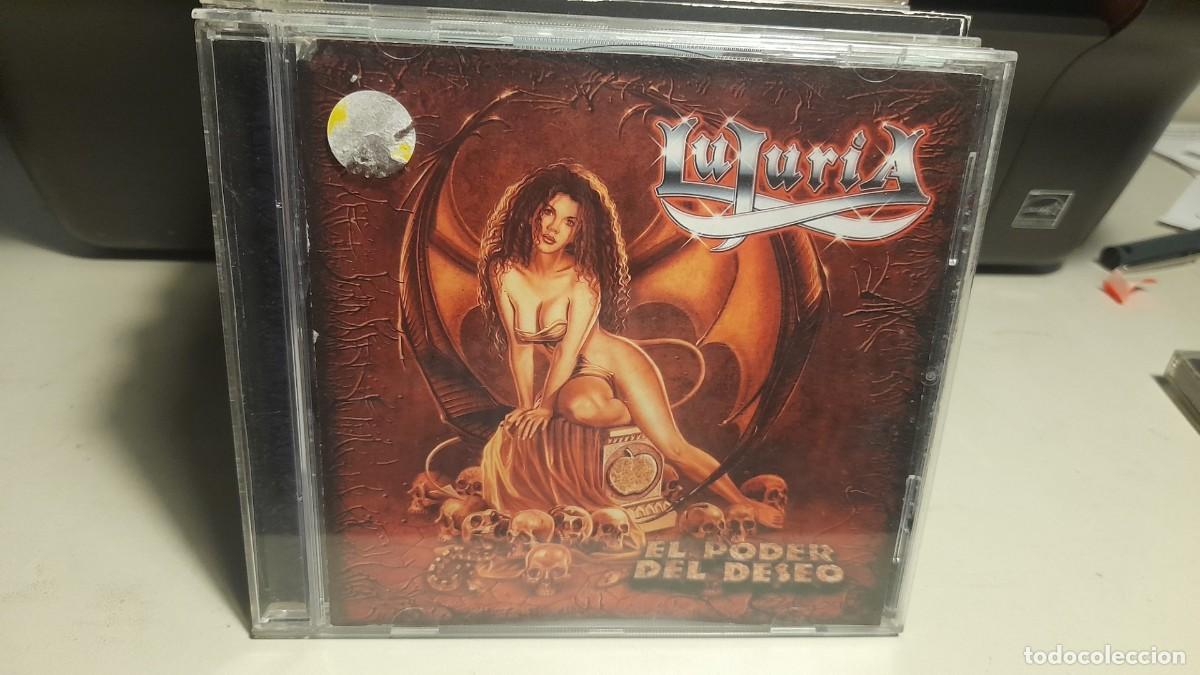 CDs de m&uacute;sica: CD LUJURIA : EL PODER DEL DESEO ( SEGOVIA HEAVY ROCK ) - Foto 1
