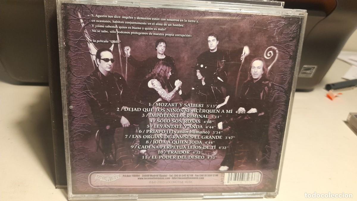 CDs de m&uacute;sica: CD LUJURIA : EL PODER DEL DESEO ( SEGOVIA HEAVY ROCK ) - Foto 2
