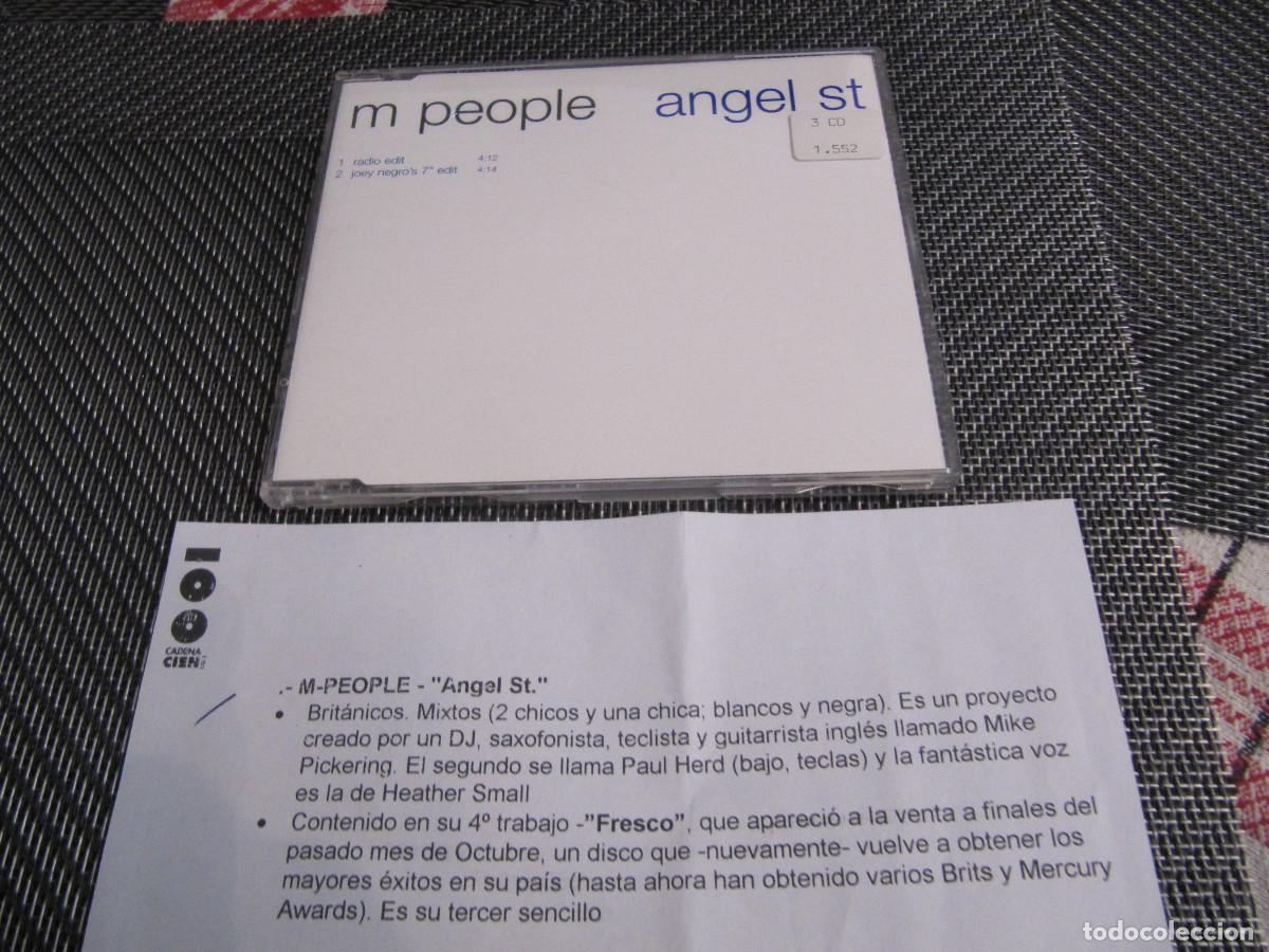 CDs de m&uacute;sica: M PEOPLE ANGEL ST CD SINGLE CADENA 100 - Foto 1