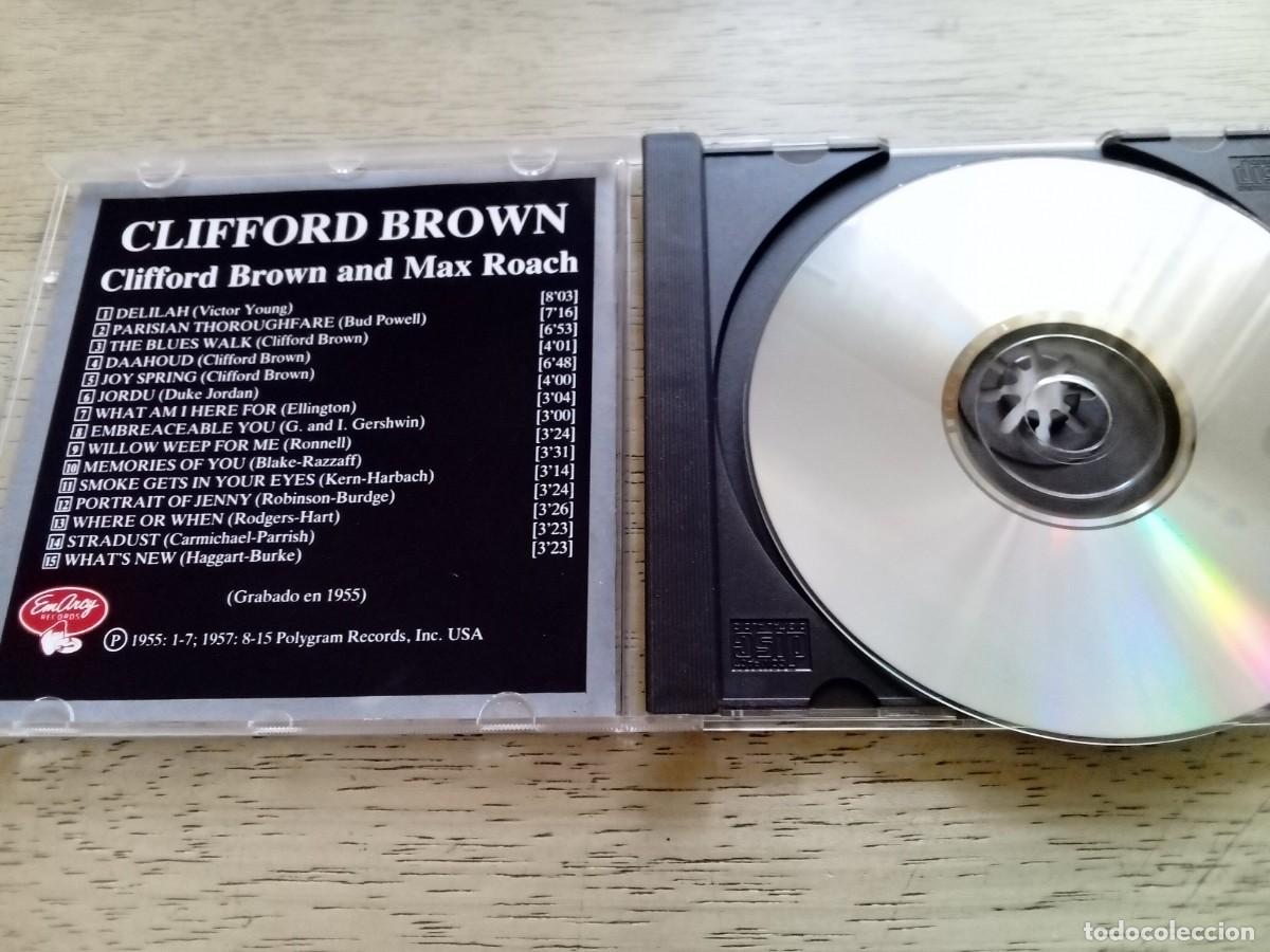 CDs de m&uacute;sica: Clifford Brown. Clifford and Max Roach. CD - Foto 4