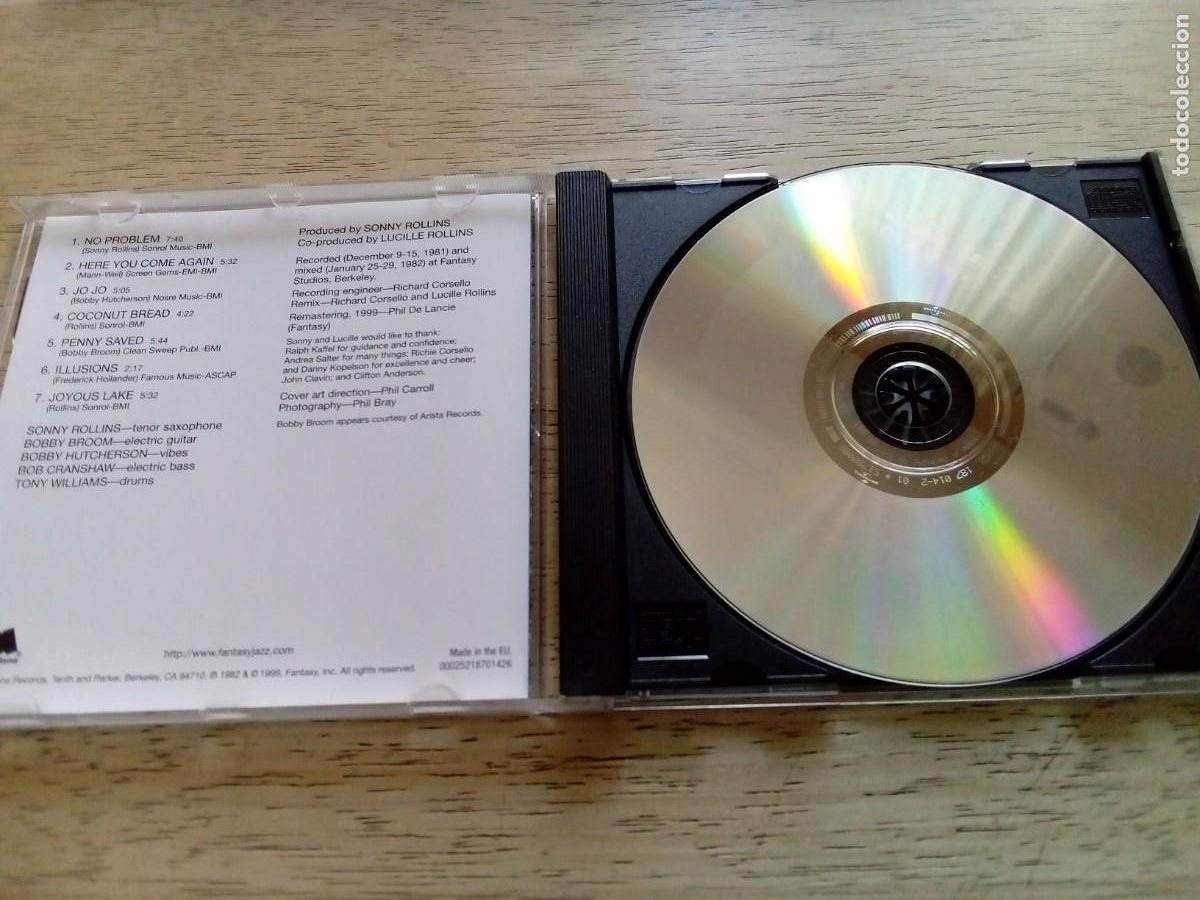 CDs de m&uacute;sica: Sonny Rollins. No problem. CD - Foto 4