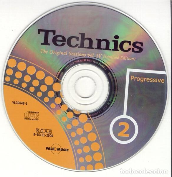 CDs de m&uacute;sica: CD Technics: The Original Sessions Vol. IV - Foto 4