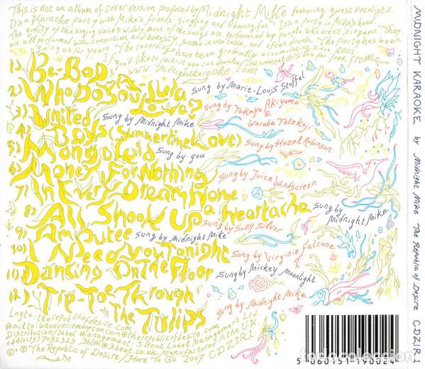 CDs de m&uacute;sica: CD Midnight Mike - Midnight Karaoke - Foto 2