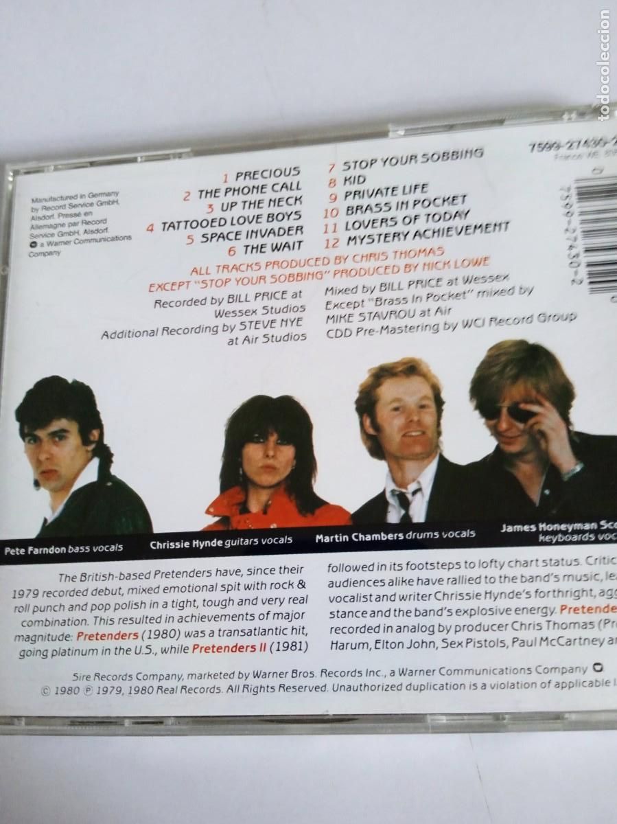 CDs de m&uacute;sica: PRETENDERS Cd Aleman - Foto 3