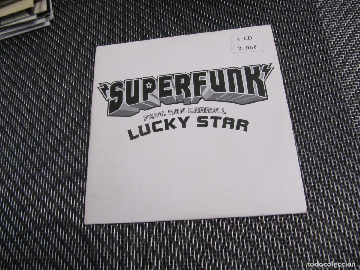 CDs de m&uacute;sica: SUPERFUNK FEAT. ROCK CARROLL - LUCKY STAR - Foto 1