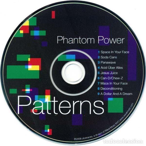 CDs de m&uacute;sica: CD Phantom Power - Patterns - Foto 3