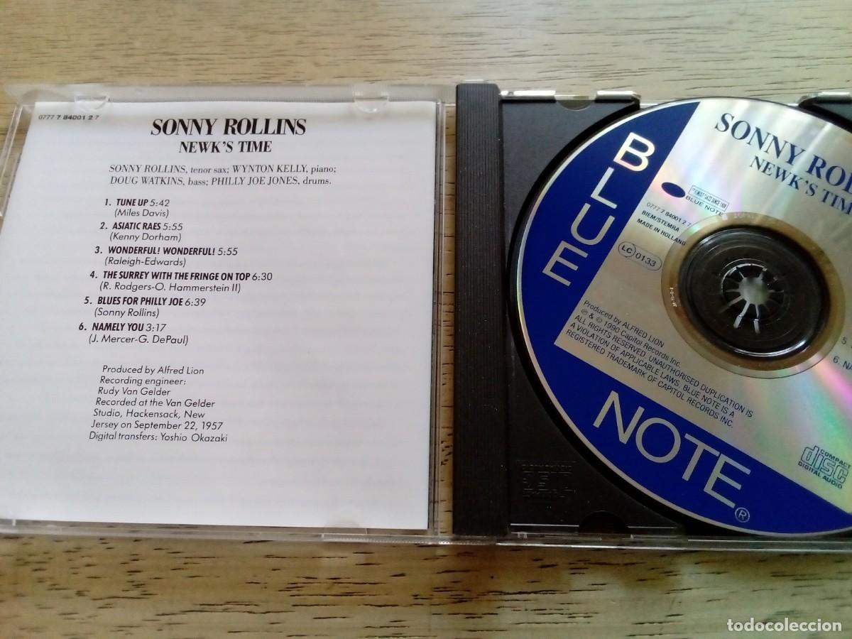 CDs de m&uacute;sica: Sonny Rollins. Newk&acute;s time. CD - Foto 3