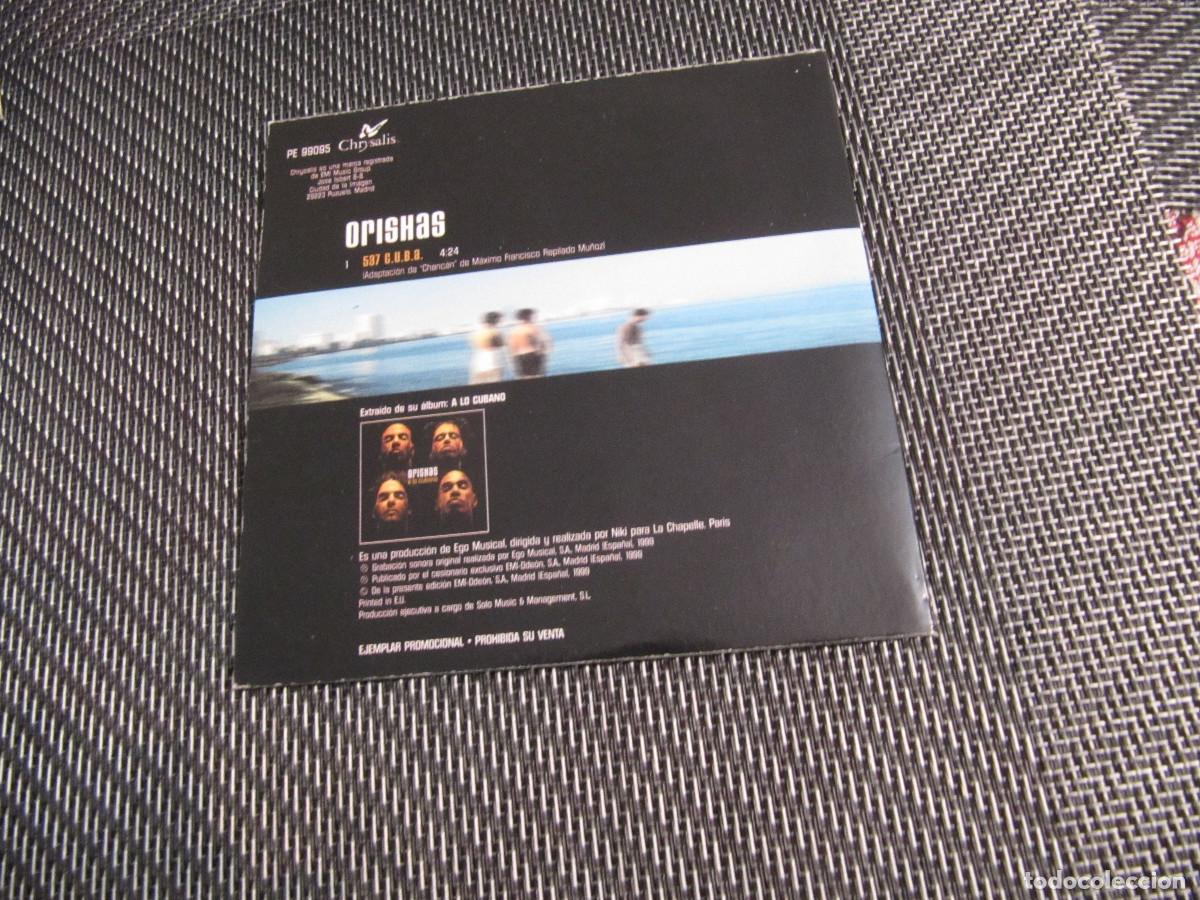 CDs de m&uacute;sica: ORISHAS - 537 CUBA CD SINGLE - Foto 2