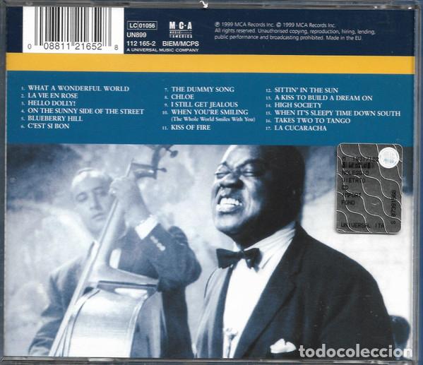 CDs de m&uacute;sica: CD Louis Armstrong - Classics Louis Armstrong - Foto 2