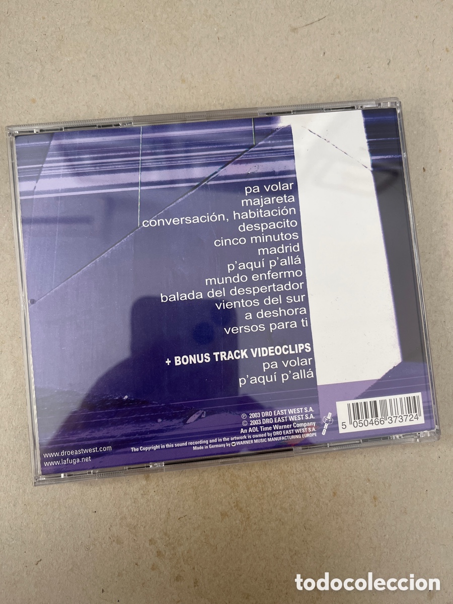CDs de m&uacute;sica: La Fuga &ndash; A Las Doce. CD - Foto 2