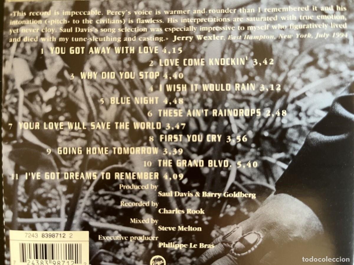 CDs de m&uacute;sica: Percy Sledge - Blue Night (CD, Album) - Foto 2