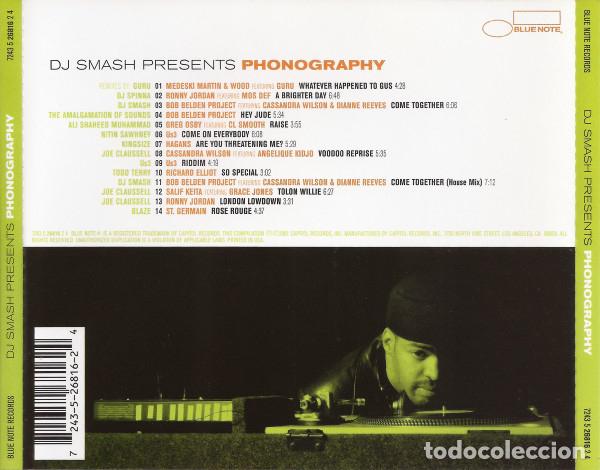 CDs de m&uacute;sica: CD Dj Smash - Phonography - Foto 2