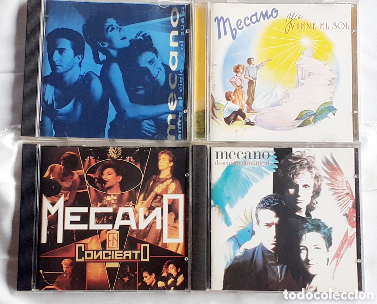 CDs de m&uacute;sica: Lote 4 Cd MECANO lote 4 cds - Foto 1