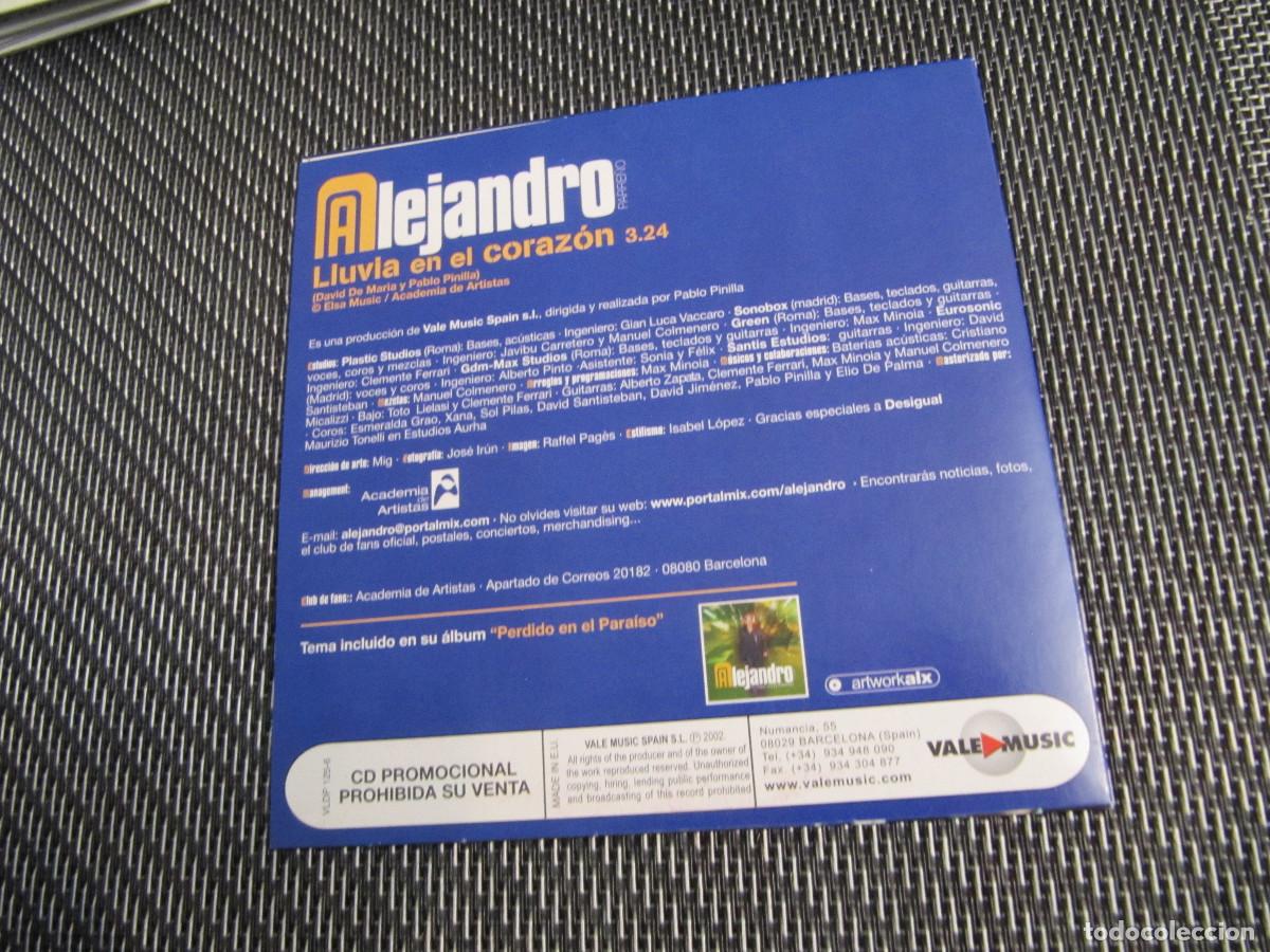CDs de m&uacute;sica: Alejandro Parre&ntilde;o &ndash; Lluvia En El Coraz&oacute;n - Foto 2