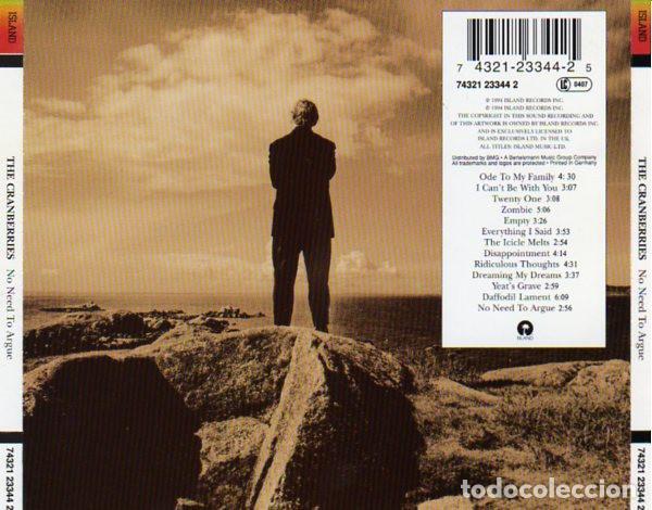 CDs de m&uacute;sica: CD The Cranberries - No Need To Argue - Foto 2