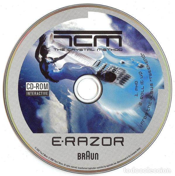 CDs de m&uacute;sica: CD The Crystal Method - E-Razor Single - Foto 1