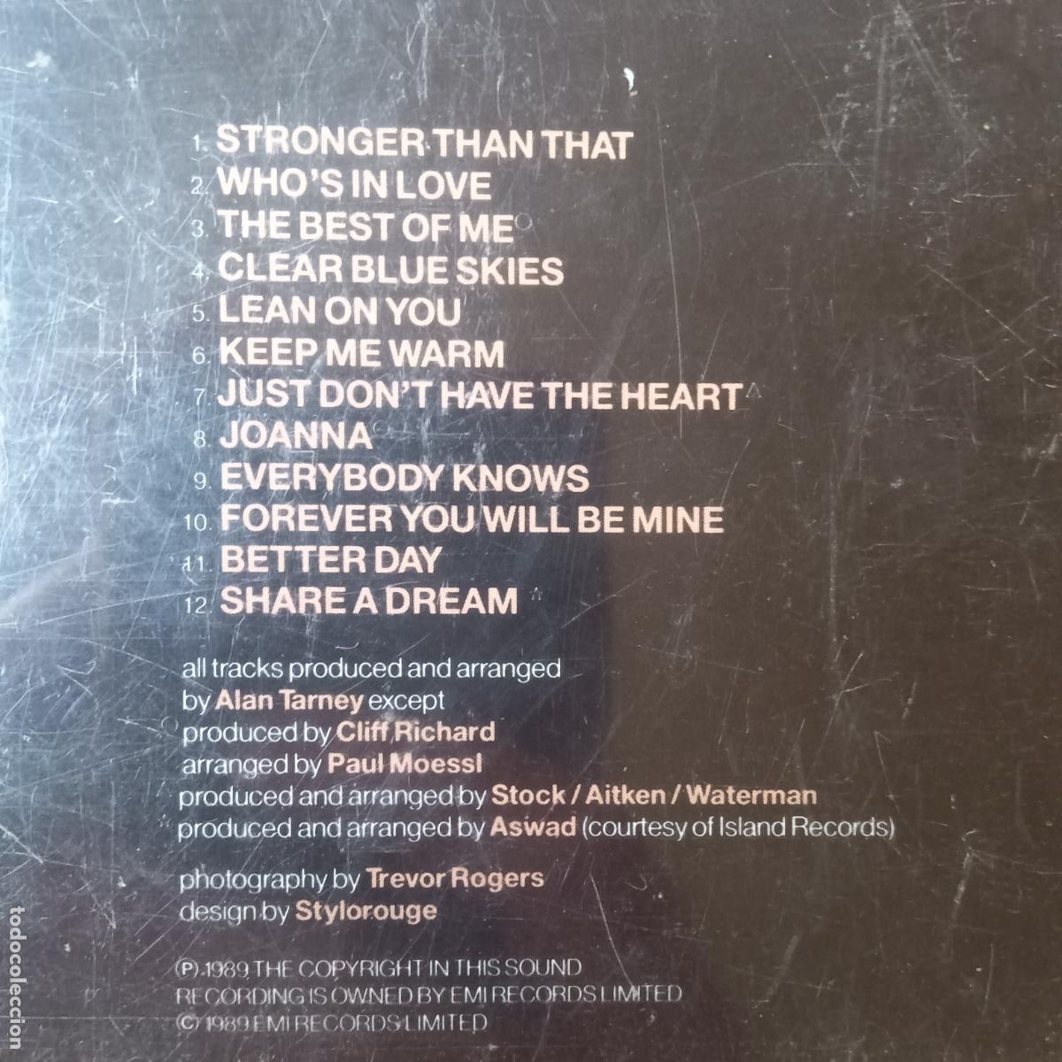 CDs de m&uacute;sica: CLIFF RICHARD, STRONGER. CD - Foto 2