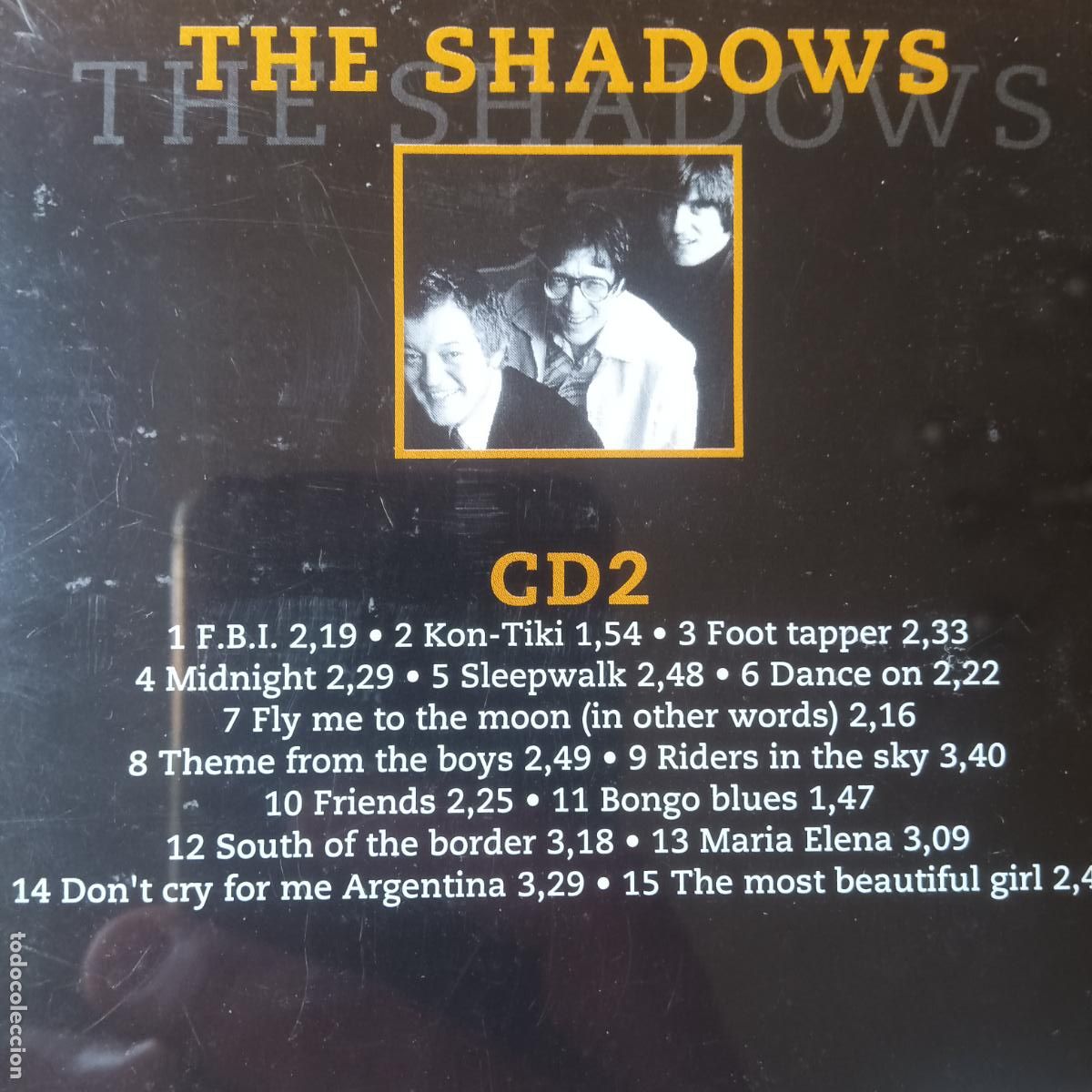 CDs de m&uacute;sica: THE SHADOWS, ORIGINAL GOLD, CD - Foto 2