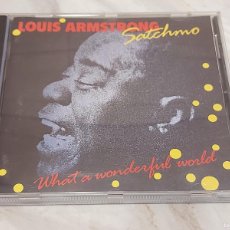 CDs de Música: LOUIS ARMSTRONG / SATCHMO / WHAT A WONDERFUL WORLD / 1988 / 16 TEMAS / IMPECABLE