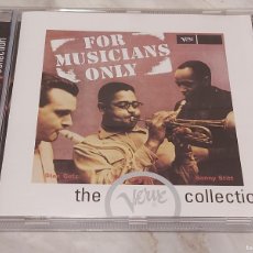 CDs de Música: FOR MUSICIANS ONLY / VERVE COLLECTION / 5 TEMAS / IMPECABLE