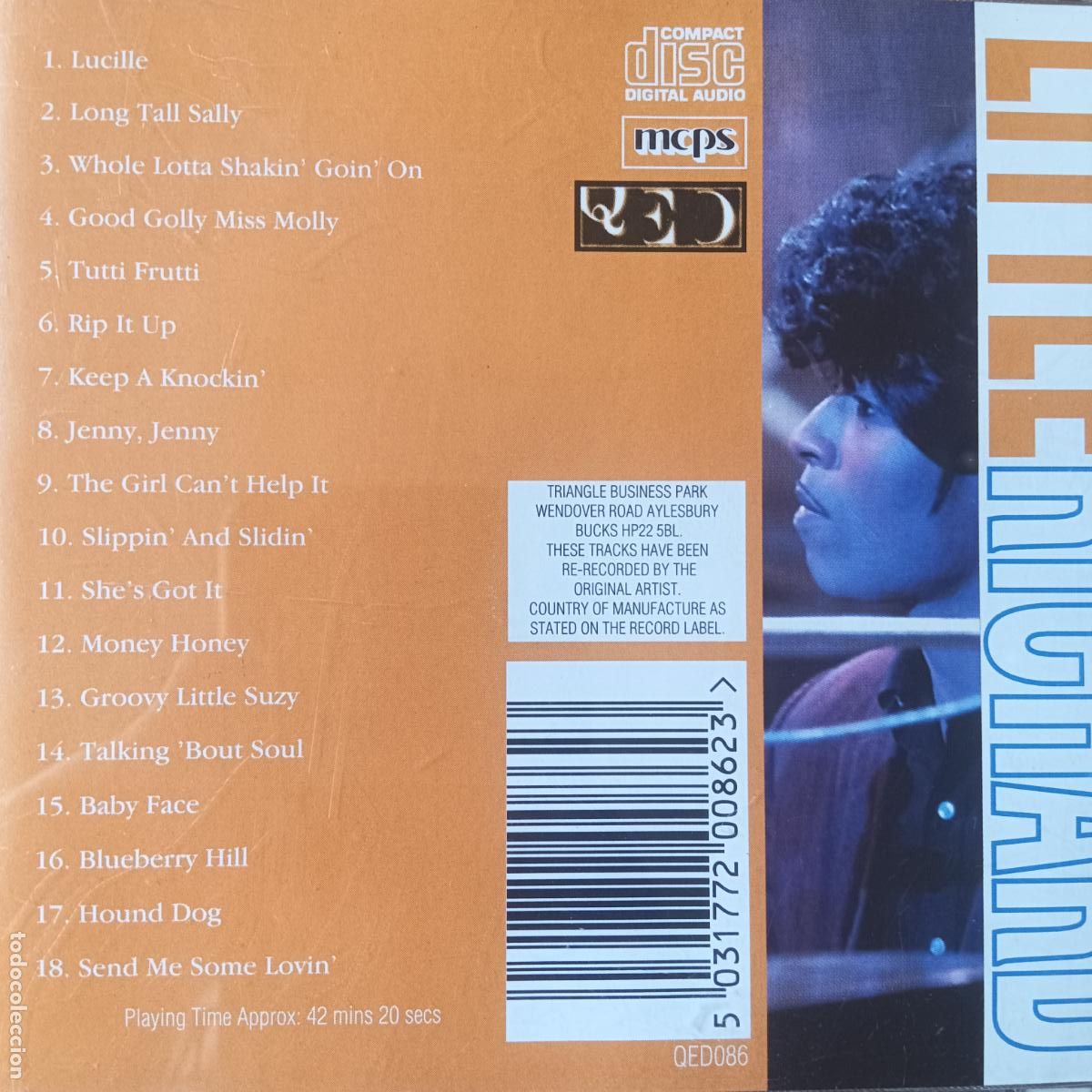 CDs de m&uacute;sica: LITTLE RICHARD, QED. CD - Foto 2
