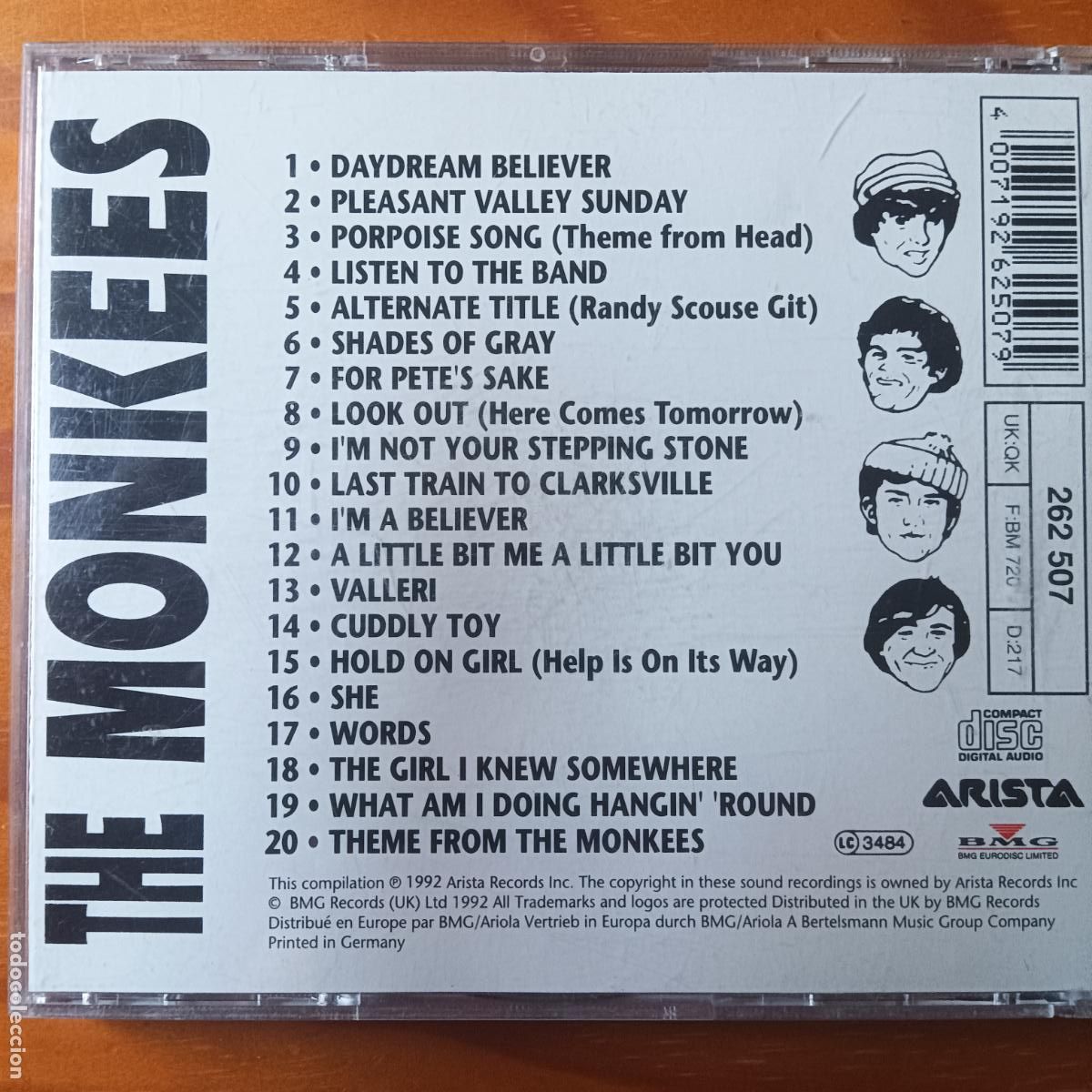 CDs de m&uacute;sica: THE MONKEES, THE COLLECTION. CD - Foto 2