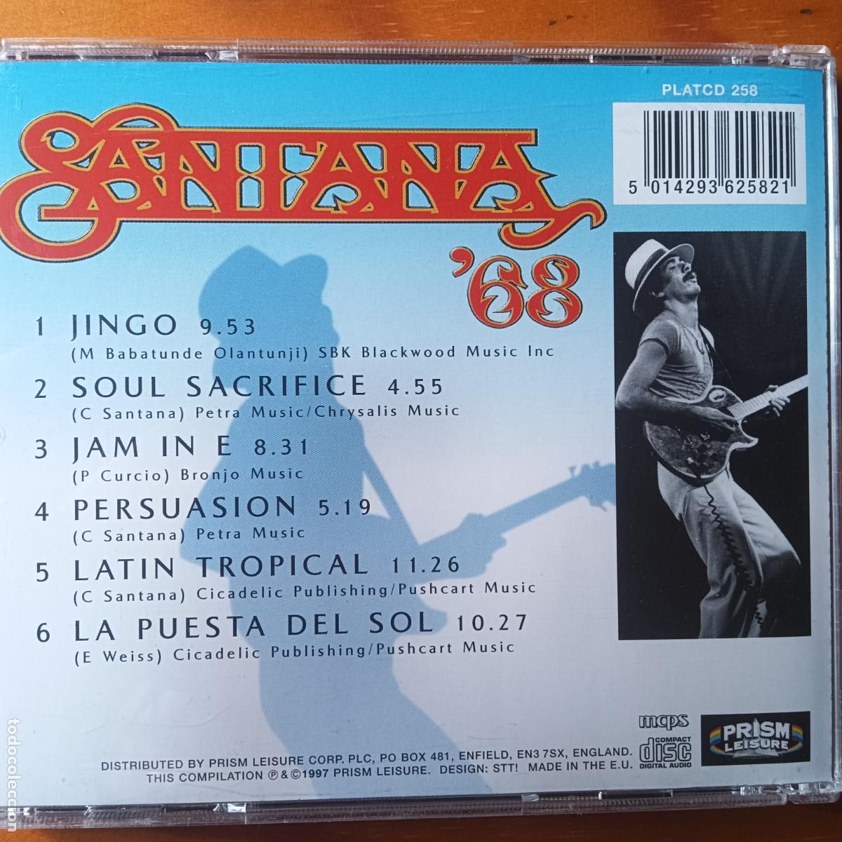 CDs de m&uacute;sica: SANTANA, 68. CD Early years - Foto 2