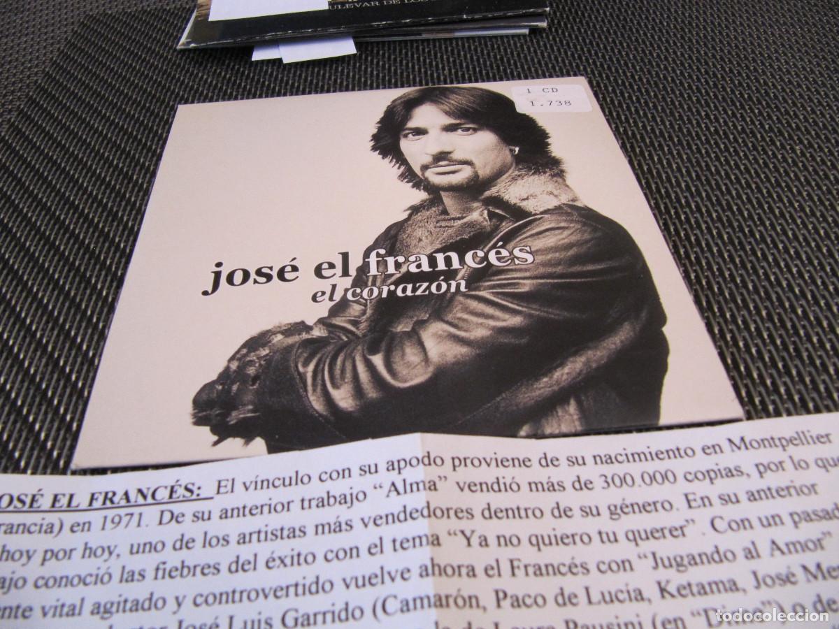 CDs de m&uacute;sica: JOSE EL FRANCES. EL CORAZON. CD PROMOCIONAL CADENA 100 - Foto 1