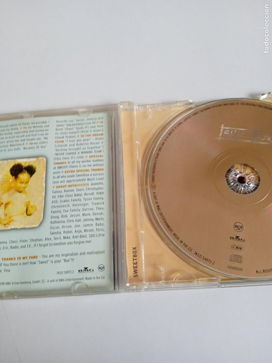 CDs de m&uacute;sica: SWEETBOX Contiene 2 Bonus Tracks - Foto 2