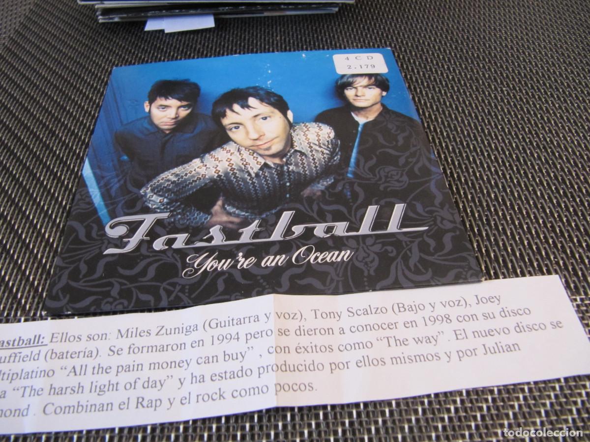 CDs de m&uacute;sica: FASTBALL - YOURE AN OCEAN CD SINGLE CADENA 100 - Foto 1