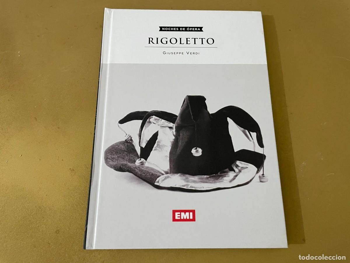 CDs de m&uacute;sica: CD RIGOLETTO GIUSEPPE VERDI NOCHES DE OPERA FORMATO LIBRO - Foto 1
