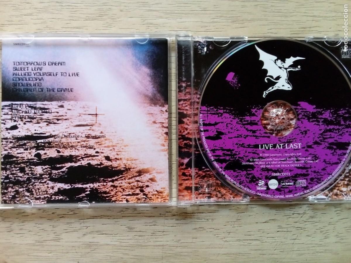 CDs de m&uacute;sica: Black Sabbath. Live at last. CD - Foto 3