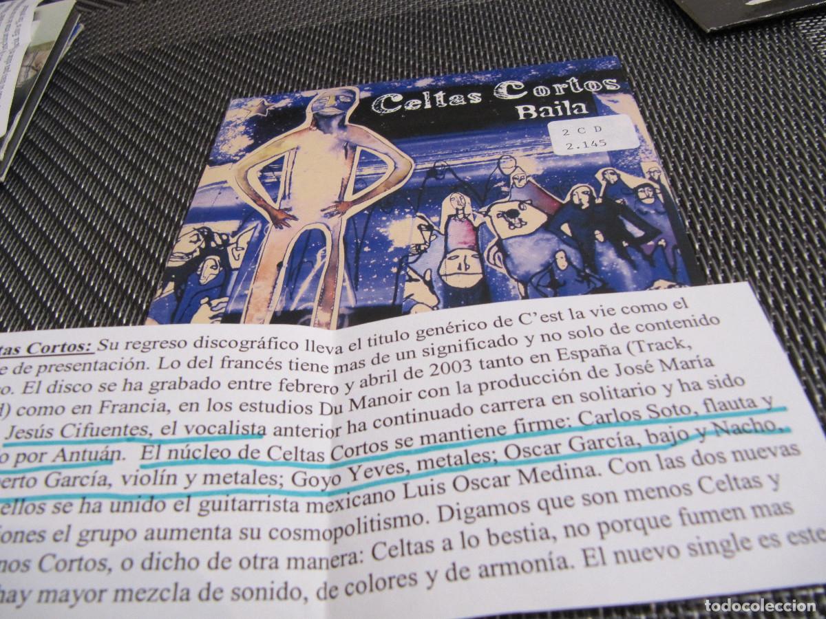 CDs de m&uacute;sica: CELTAS CORTOS - BAILA (CD SINGLE CADENA 100 ) - Foto 1