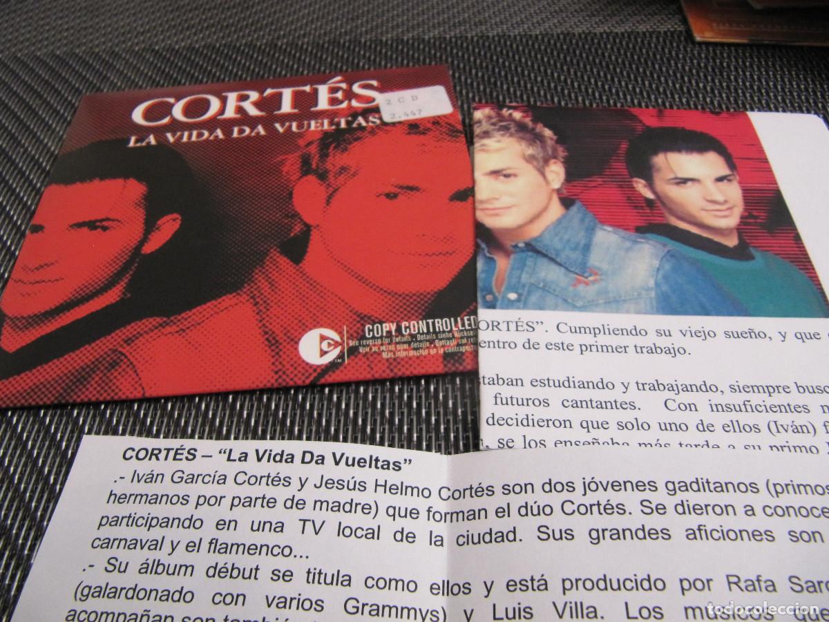 CDs de m&uacute;sica: CORTES LA VIDA DA VUELTAS CD SINGLE CADENA 100 - Foto 1