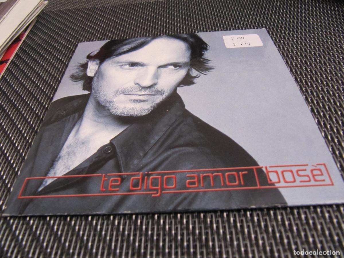 CDs de m&uacute;sica: MIGUEL BOSE - CD SINGLE TE DIGO AMOR - Foto 1