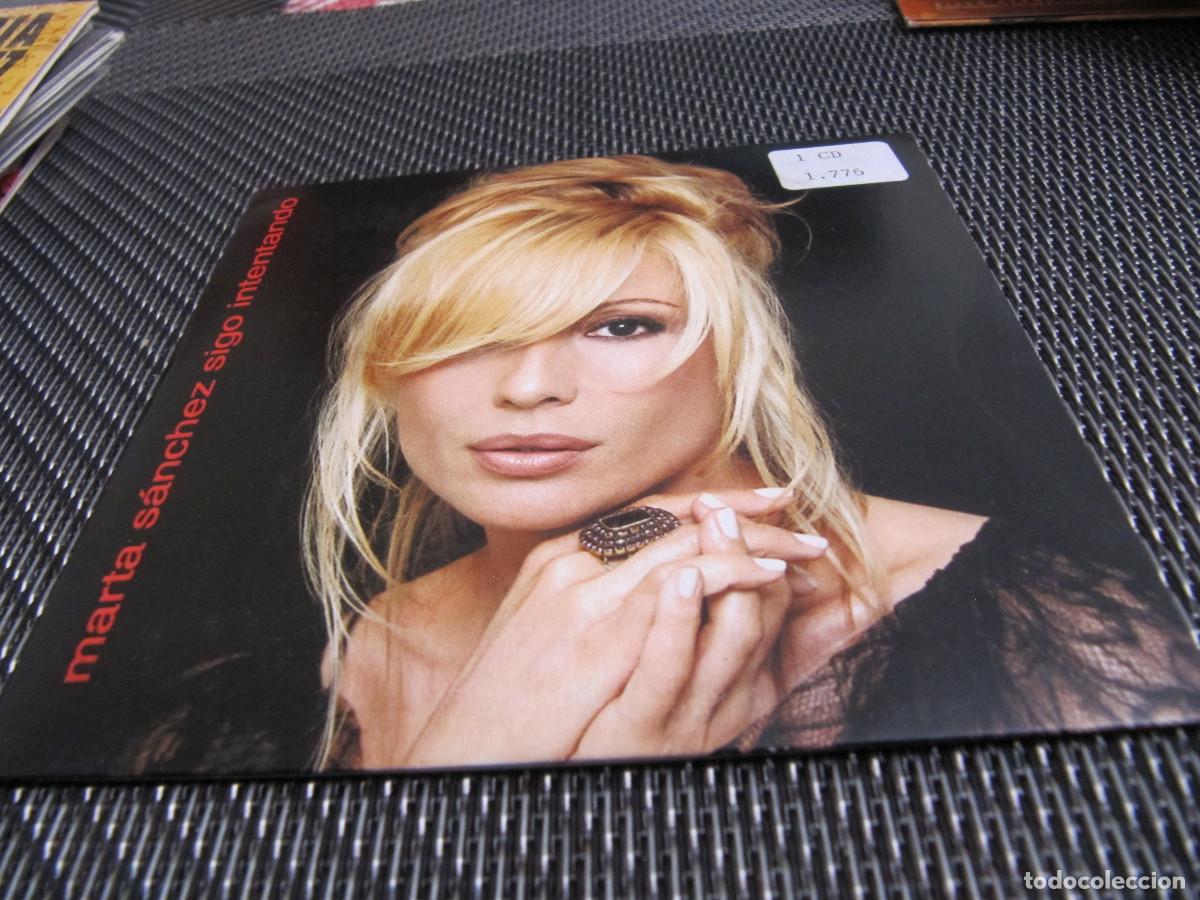 CDs de m&uacute;sica: Marta S&aacute;nchez - sigo intentando - cd promocional - Foto 1