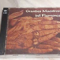 CDs de Música: GRANDES MAESTROS DEL FLAMENCO / DOBLE CD-SONIFOLK-2002 / 26 TEMAS / IMPECABLE