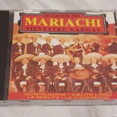CDs de Música: MARIACHI SILVESTRE VARGAS / 20 ÉXITOS / CD-SONY MUSIC-1995 / IMPECABLE