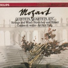 CDs de Música: MOZART - QUINTETS, QUARTETS, ETC. (CAJA 3 X CD + LIBRETO PHILIPS 1991)