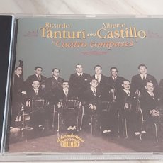 CDs de Música: RICARDO TANTURI CON ALBERTO CASTILLO / CUATRO COMPASES / CD-EL BANDONEON-1994 / 20 TEMAS / IMPECABLE