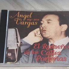 CDs de Música: ÁNGEL VARGAS / EL RUISEÑOR DE LAS CALLES PORTEÑAS / CD-EL BANDONEON-1996 / 20 TEMAS / IMPECABLE