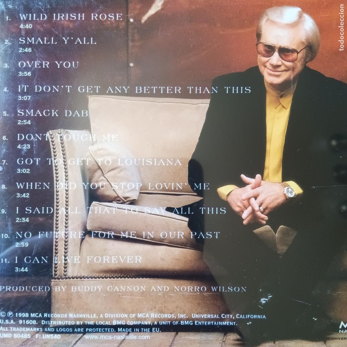 CDs de m&uacute;sica: GEORGE JONES, It dont get better than this. CD - Foto 2