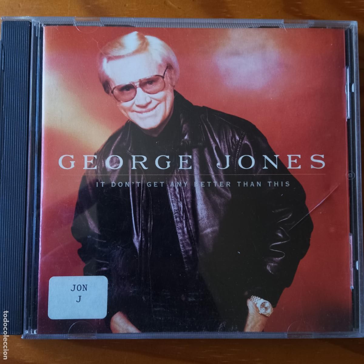 CDs de m&uacute;sica: GEORGE JONES, It dont get better than this. CD - Foto 1