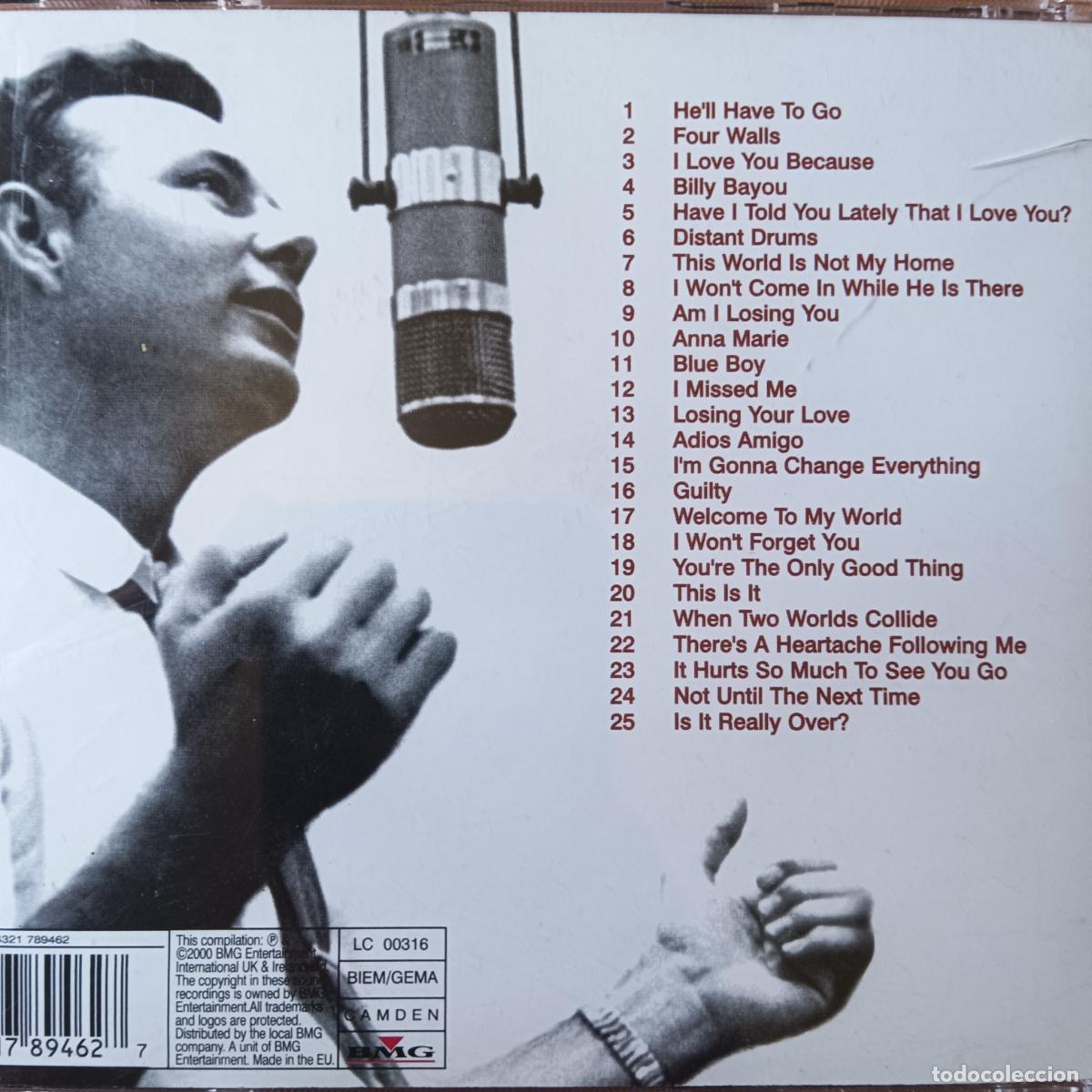 CDs de m&uacute;sica: JIM REEVES, GREATEST HITS. CD - Foto 2