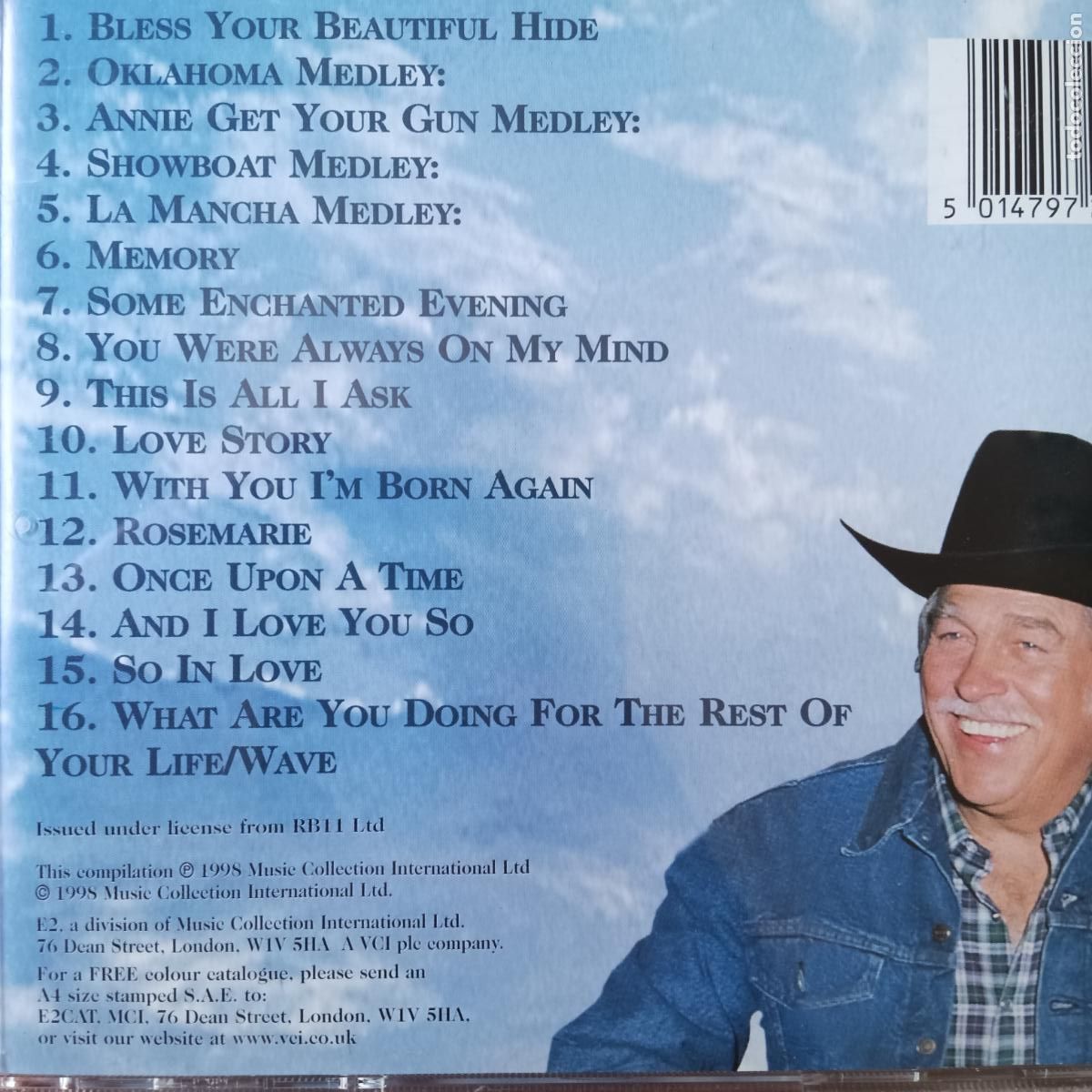 CDs de m&uacute;sica: HOWARD KEEL, THE INCOMPARABLE. CD - Foto 2