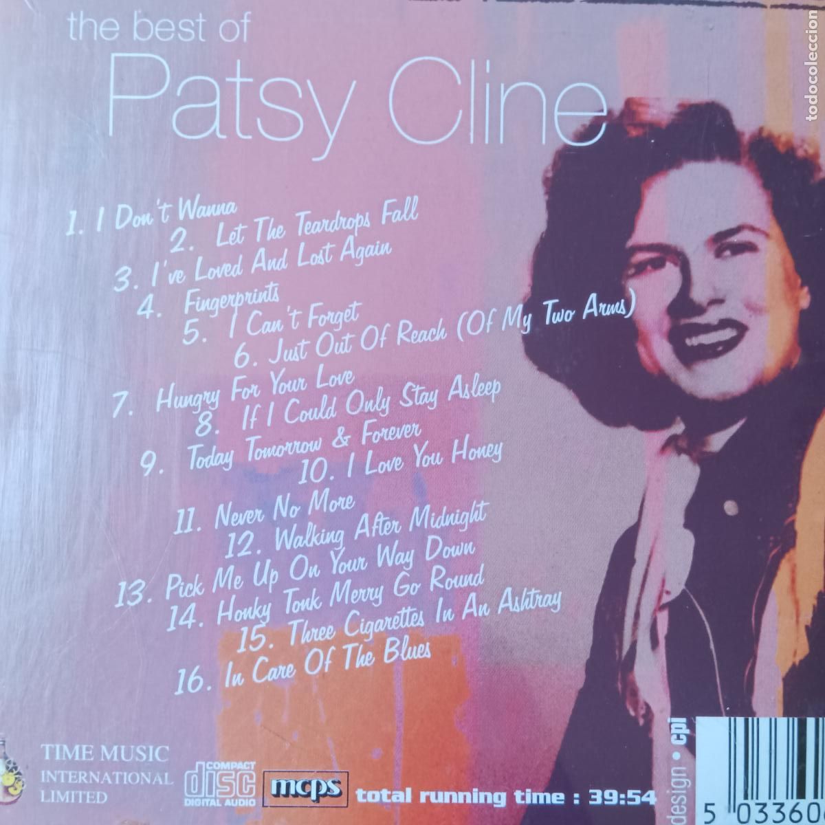 CDs de m&uacute;sica: PATSY CLINE, THE BEST OF - CD - Foto 2