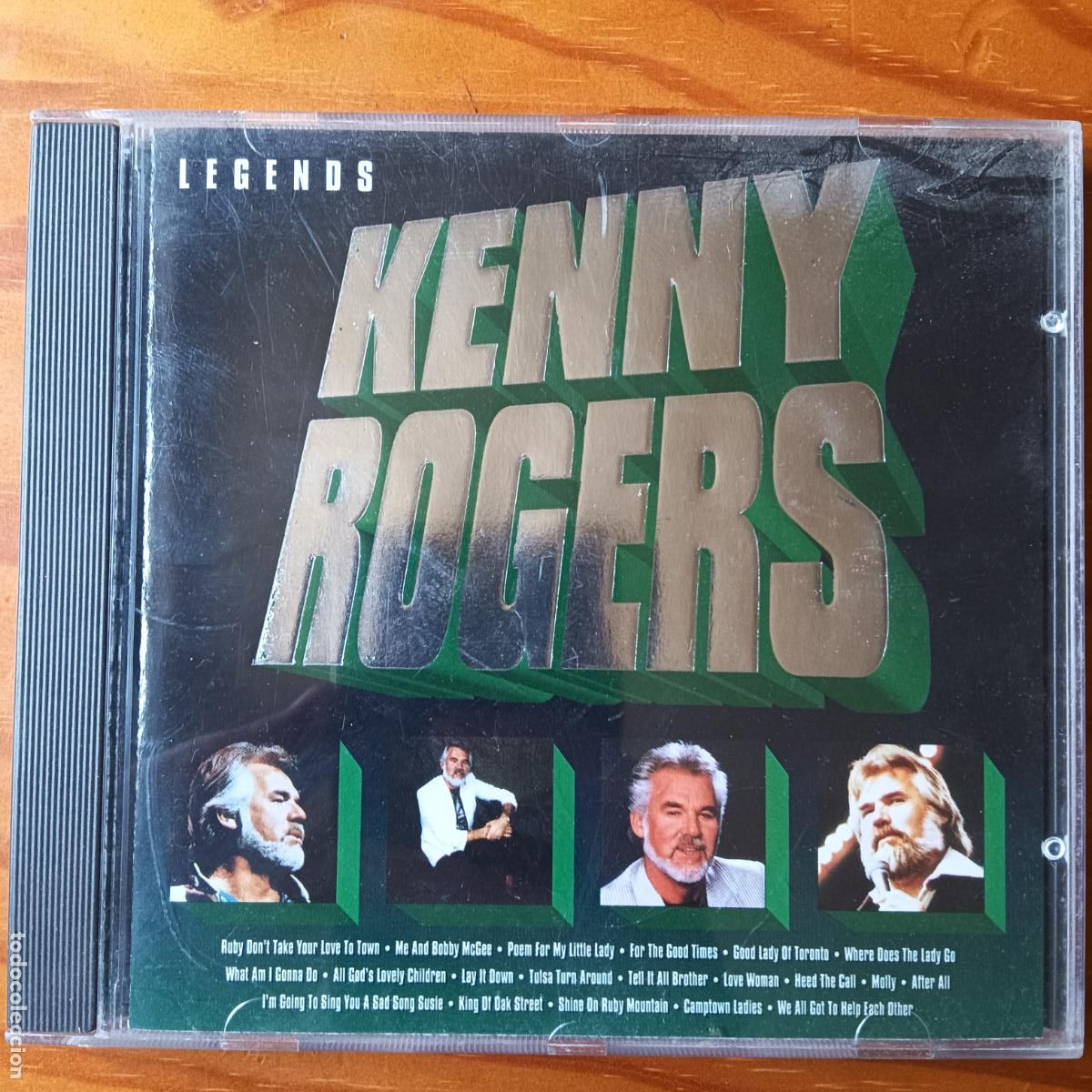 CDs de m&uacute;sica: KENNY ROGERS, LEGENDS. CD - Foto 1