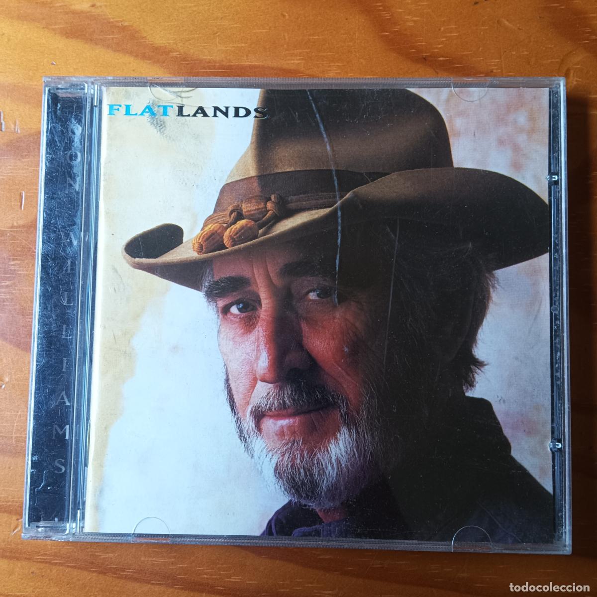 CDs de m&uacute;sica: DON WILLIAMS, FLATLANDS. CD - Foto 1